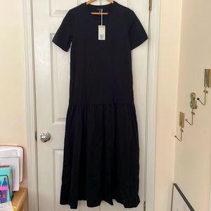 COS XS maxi tshirt dress